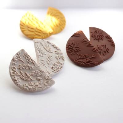 Pop-it stamp kaşe Clay Series-1; 10,0*8,0 cm