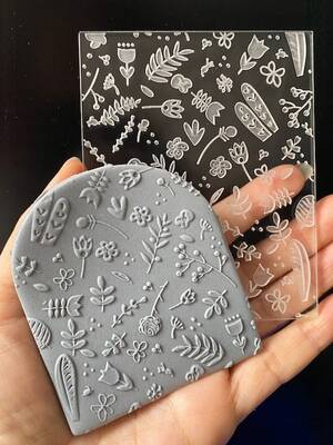 Pop-it stamp kaşe Clay Series-3; 10,0*8,0 cm