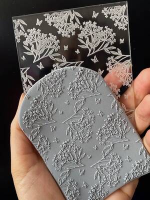Pop-it acrylic stamp Clay Series-6; 10,0*8,0 cm