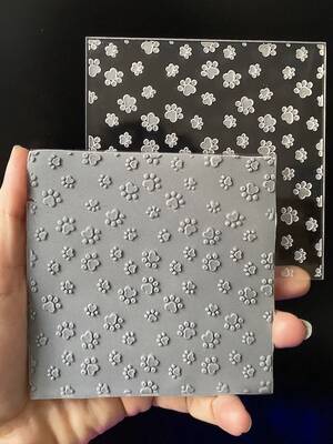 Pop-it stamp kaşe Cute Paws; 10,0*10,0 cm