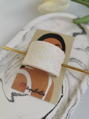 Pop-it acrylic stamp DAISY BACKGROUND; 10,0*10,0 cm