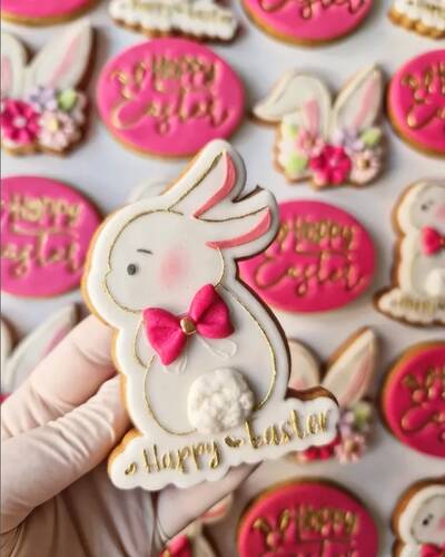 Pop-it stamp kaşe EASTER BUNNY-2; 10,0*8,0 cm