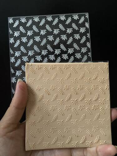 Pop-it stamp kaşe HOLIDAY BACKGROUD; 10x10 cm