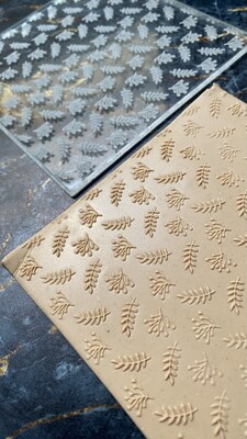 Paku Malzeme - Pop-it stamp kaşe HOLIDAY BACKGROUD; 10x10 cm (1)