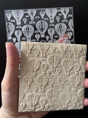 Paku Malzeme - Pop-it stamp kaşe HOT AIR BALLOONS; 10x10 cm Paku Malzeme - Pop-it stamp kaşe HOT AIR BALLOONS; 10x10 cm