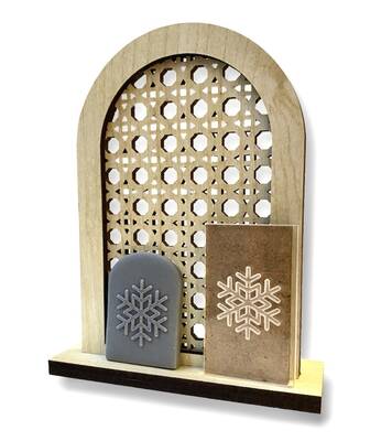 Pop-it mini acrylic stamp Botanical Series-25; 5,0*3,0 cm