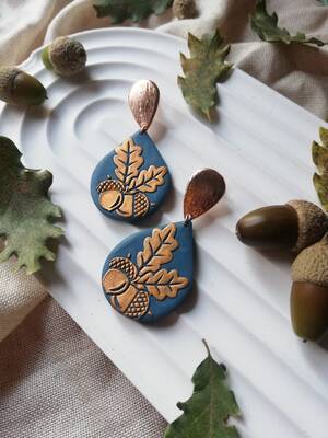 Pop-it stamp kaşe Meşe Palamudu; 5x3 cm