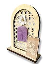 Paku Malzeme - Pop-it mini acrylic stamp Botanical Series-8; 5,0*3,0 cm