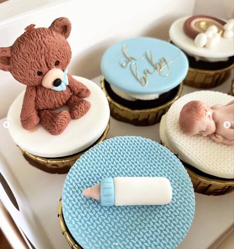 Pop-it stamp kaşe OH BABY; 8,0*8,0 cm