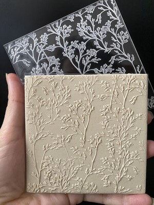 Paku Malzeme - Pop-it stamp kaşe REEF BACKGROUND; 10x10 cm