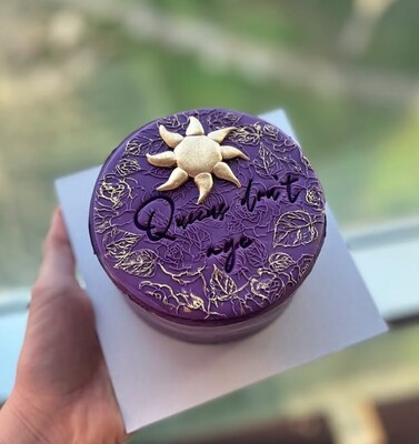 Paku Malzeme - Pop-it acrylic stamp ROSES BACKGROUND; 10,0*10,0 cm (1)