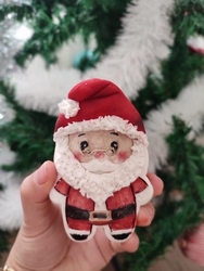 Paku Malzeme - Pop-it acrylic stamp Chubby Santa; 10,0*8,0 cm (1)