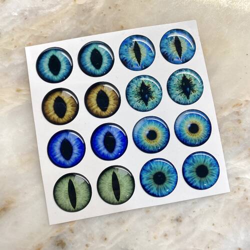 Reçine göz RG35; 18*18 mm