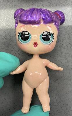 Resin eyes for dolls RG11 Lol Baby; 10*9,4 mm