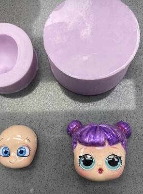 Resin eyes for dolls RG11 Lol Baby; 10*9,4 mm