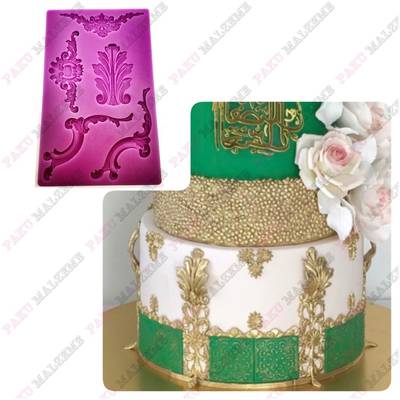 Silicone mold Baroque Series-03; 20,2*12,6 cm