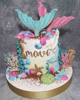 Silicone mold Calligraphy Alphabet Blush Lower Case