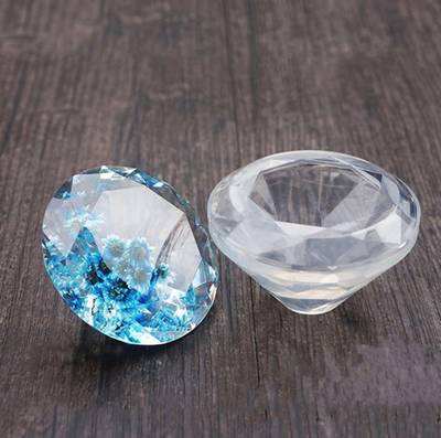 Silikon kalıp 3 boyutlu Pırlanta; 6,1 cm