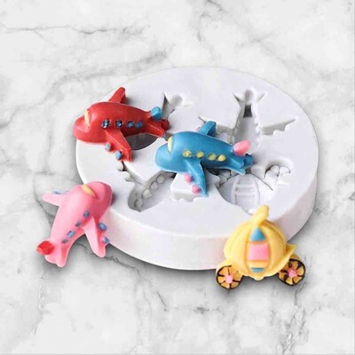 Paku Malzeme - Silikon kalıp Airplanes; 73 mm