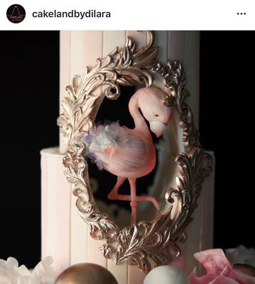 Silicone mold Big Vintage Scroll Leafs; 20*12,5 cm