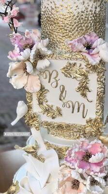 Silicone mold Big Vintage Scroll Leafs; 20*12,5 cm