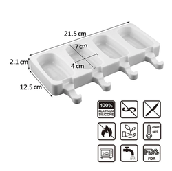 Silicone mold Cakesicle; 21,5*12,5 cm - Thumbnail