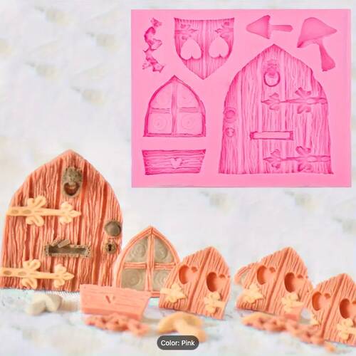 Silikon kalıp Fairy Enchanted Medieval; 100x87 mm