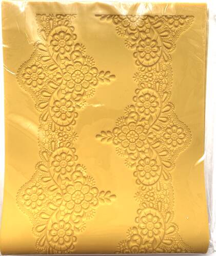 Silikon kalıp Large Rose Lace dantel; 38,5*28,5 cm
