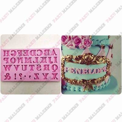 Silicone mold Martha Stewart alphabet - 2