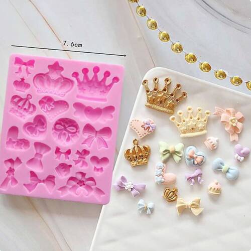 Silikon kalıp Princess; 90x76 mm