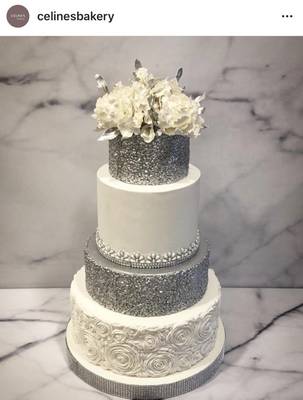 Silicone mold Ruffles; 20,7*12 cm