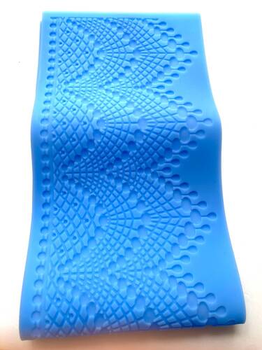 Silikon kalıp Star Lace dantel; 34*11,5 cm