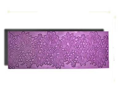 Silicone mold Star Lace mat; 34*11,5 cm