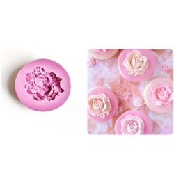 Paku Malzeme - Silicone mold Peony