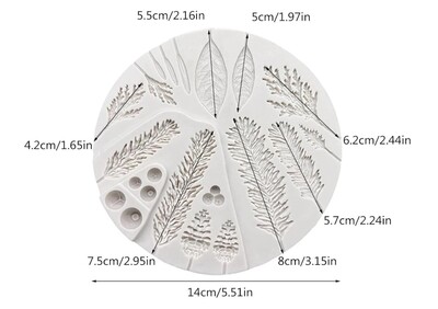 Silikon kalıp Winter Theme; 140 mm - Thumbnail