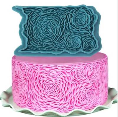 Silicone mold Rosette simpress; 16*10 cm