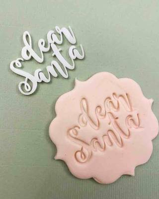 Stamp embossers; DEAR SANTA