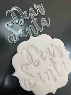 Stamp embossers; DEAR SANTA