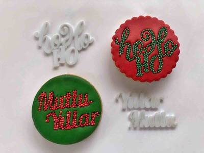 Stamp embossers; HO HO HO