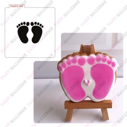 Paku Malzeme - Stencil Baby Feet