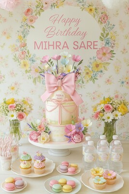 Stencil Boho Jardin; 40*20 cm - Thumbnail