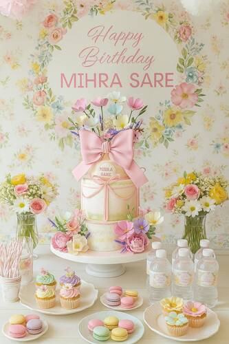 Stencil Boho Jardin; 40*20 cm