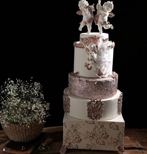 Stencil Chantilly Lace