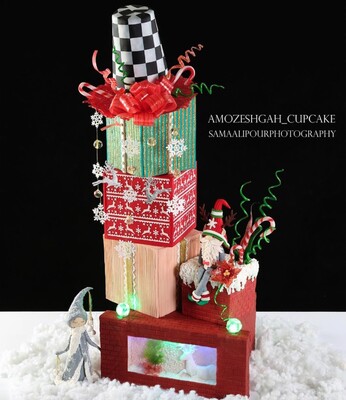 Paku Malzeme - Stencil Christmas Sweater (1)