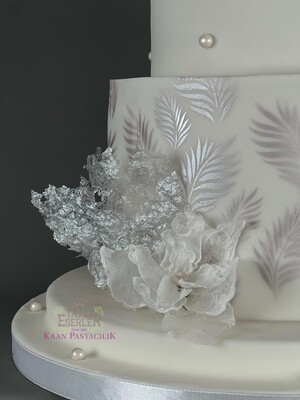 Stencil Double Barrel Falling Leaves; 33*23 cm - Thumbnail