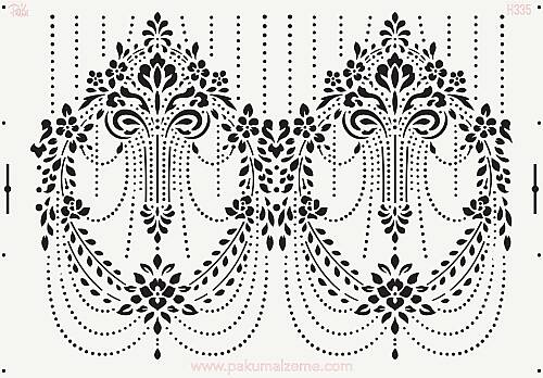 Stencil Ekat-3; 33x22 cm  - 1