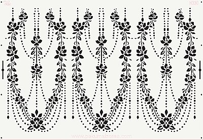 Stencil Ekat-1; 33x22 cm