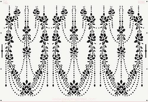 Stencil Ekat-1; 33x22 cm - 1