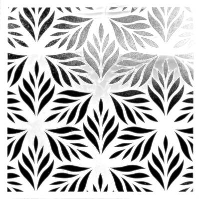 Stencil Fan; 20*20 cm