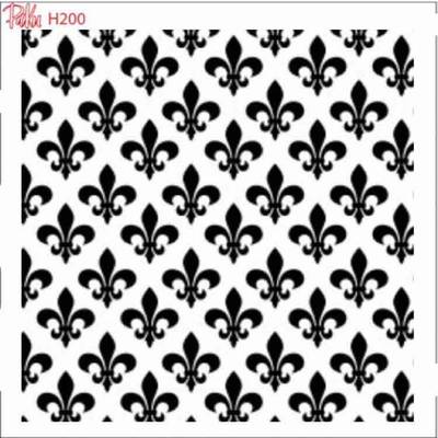 Stencil Fleur de Lis pattern